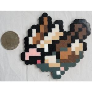 Pidgey Menu Icon Pokemon Perler Bead Pixel Art